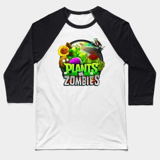 Plants vs Zombies design | Plants vs Zombies Baseball T-Shirt